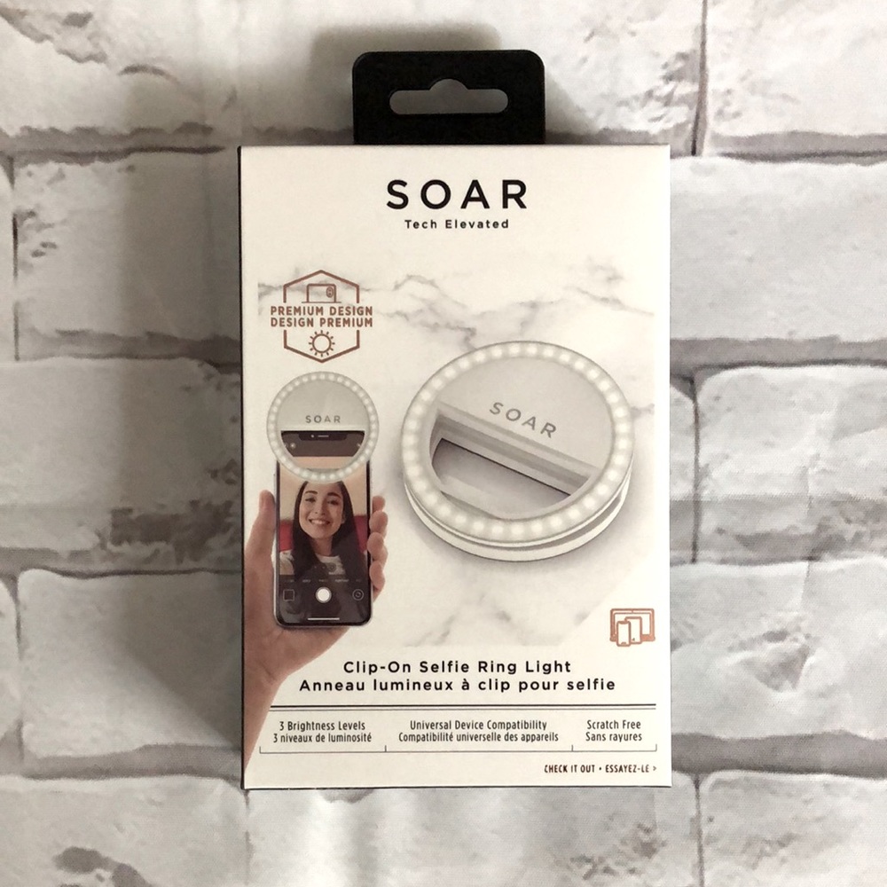BNIB Selfie Ring light by SOAR